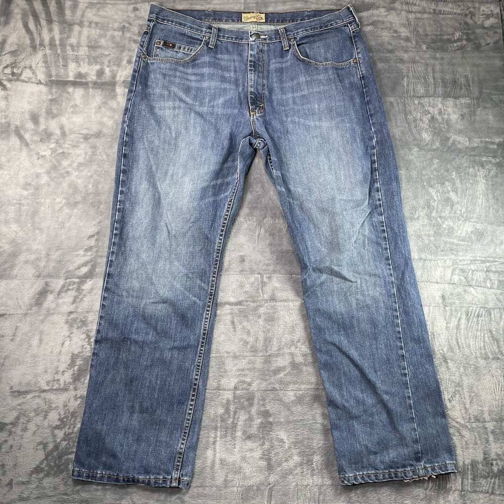 Wrangler 20X Style 01 Competition Men's Denim Jeans Relaxed Bootcut Size 38x32